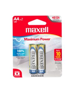 Maxell Batería Alkalina AA 2und 723407
