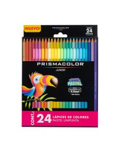 Lápiz Color Prisma Color Junior Past 24col (5893)