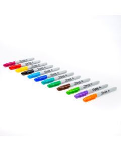 Marcador Sharpie Permanente Fino 12und