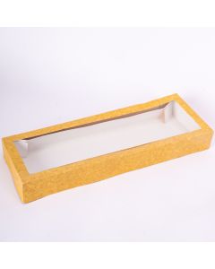 Caja Cartulina Con Ventana 4x36x13