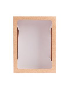 Caja Cartulina Lisa Con Ventana 7,5x29,5x22,3