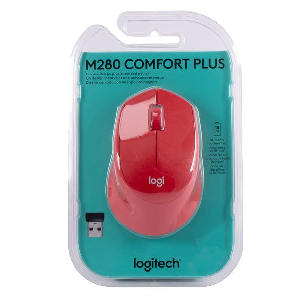 Mouse Inalámbrico Rojo