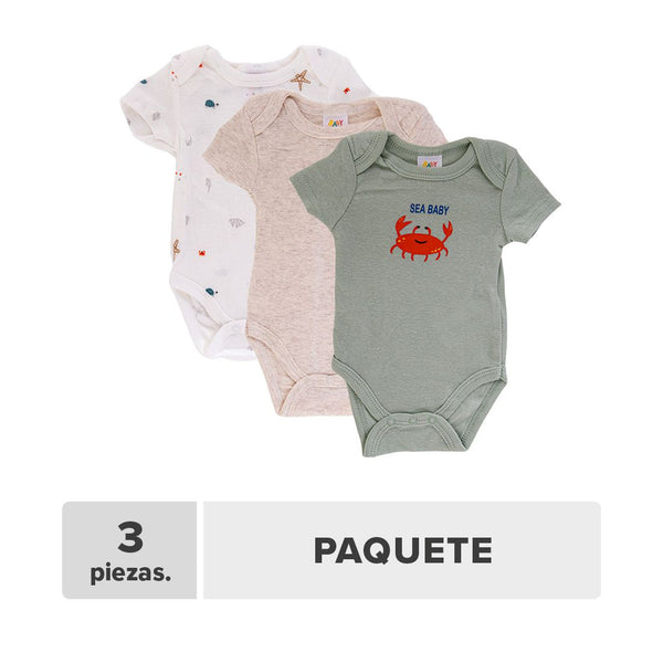 Mameluco Bebé Niño 3pcs