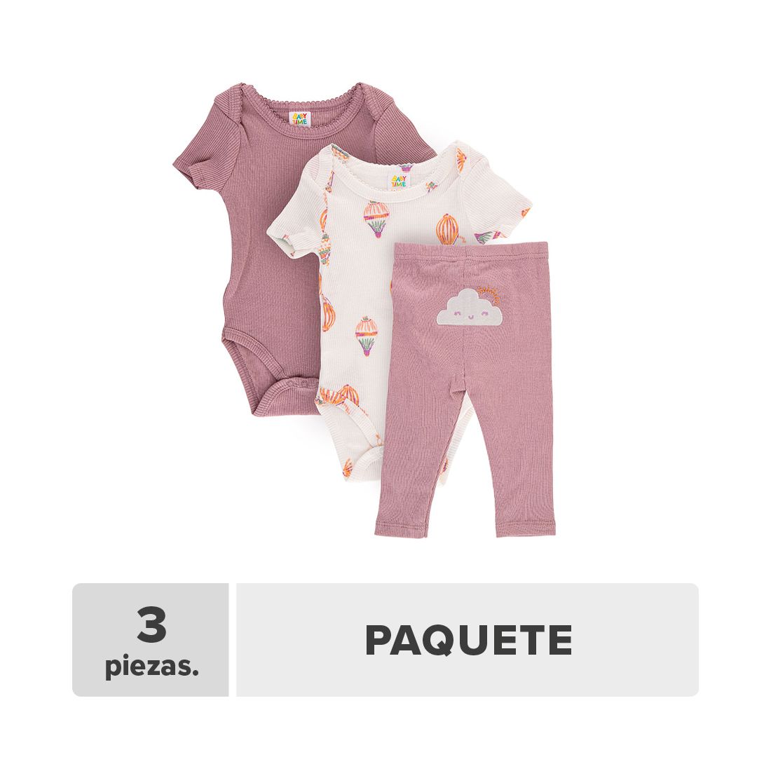 Conjunto Bebé Recién Nacido 3pcs