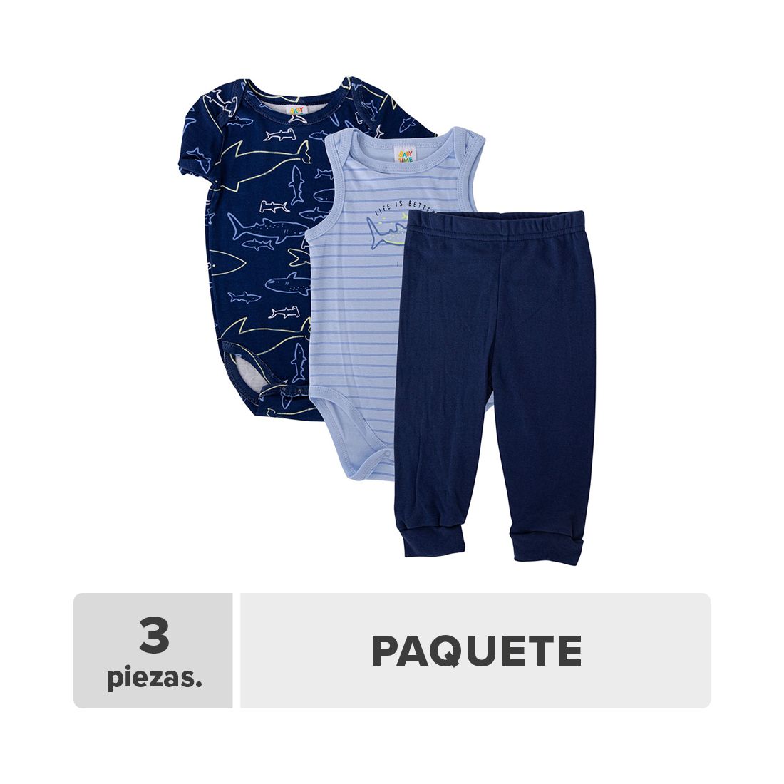 Conjunto Bebé Niño 3pcs
