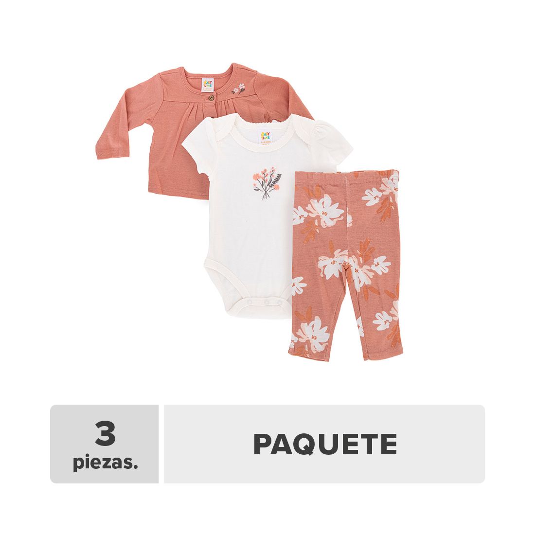 Conjunto Bebé Recién Nacido 3pcs