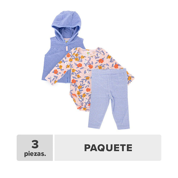 Conjunto Bebé Niña 3pcs