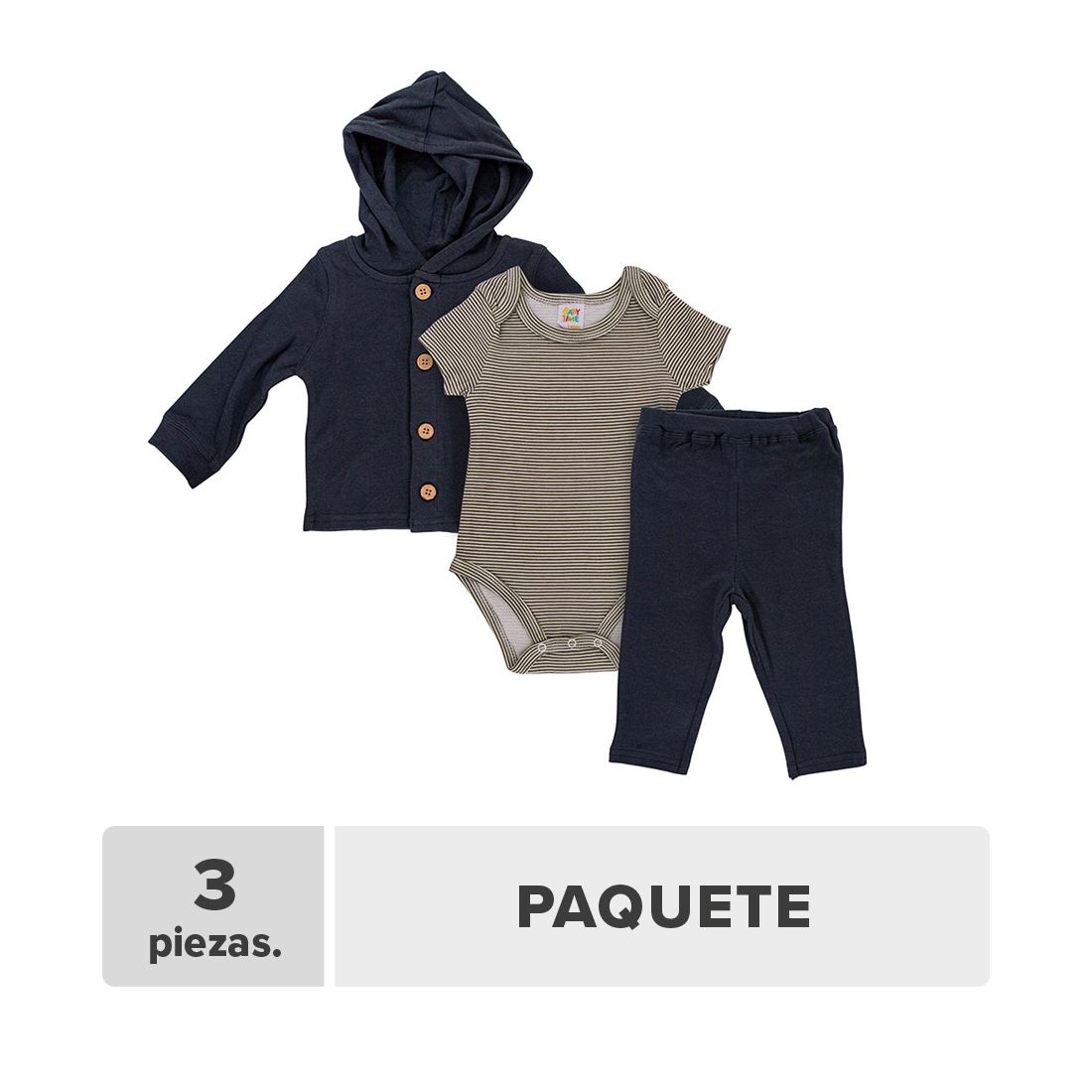 Conjunto Bebé Niño 3pcs