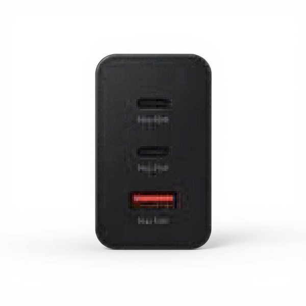 Cargador Rápido PD 65W 3 Puertos USB-C y USB con Cable