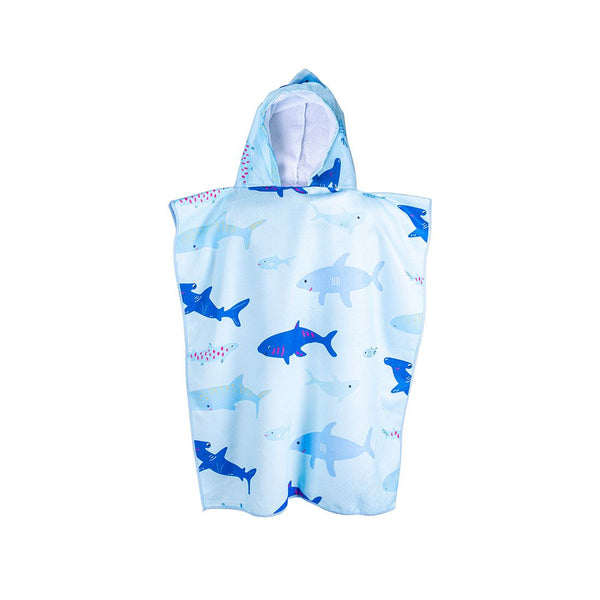 Toalla Baño Infantil Tiburones 60x70cm