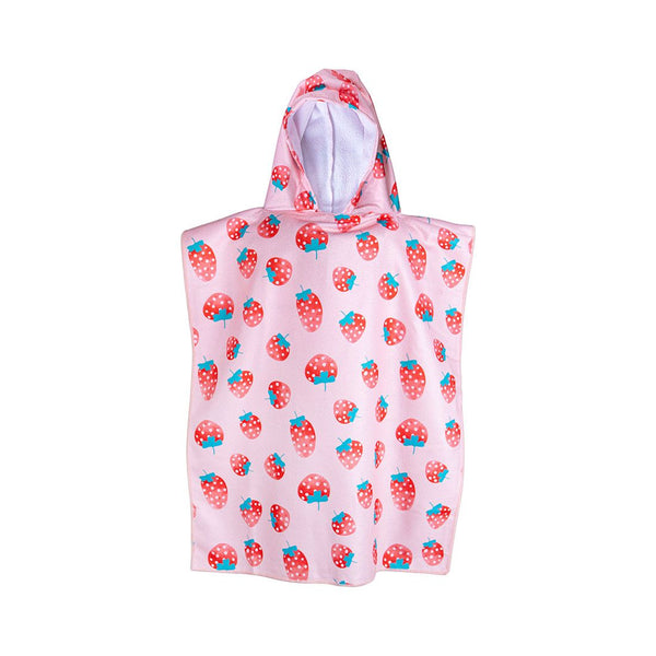 Toalla Baño Infantil Fresas 60x70cm