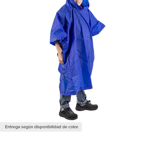 Poncho Impermeable Adulto Pvc 127x203cm