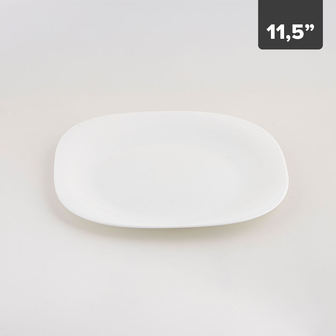 Plato Grande Ovalado Temperado 11.5in