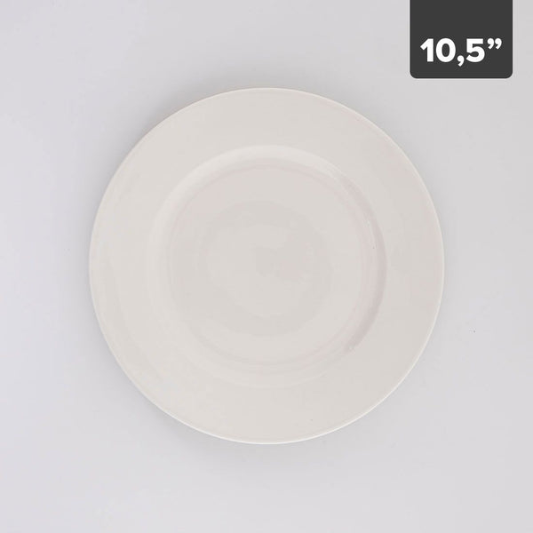 Plato Grande Porcelana New Bone 10.5in
