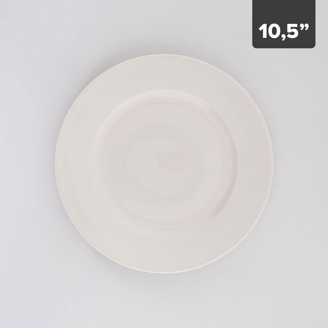 Plato Grande Porcelana New Bone 10.5in
