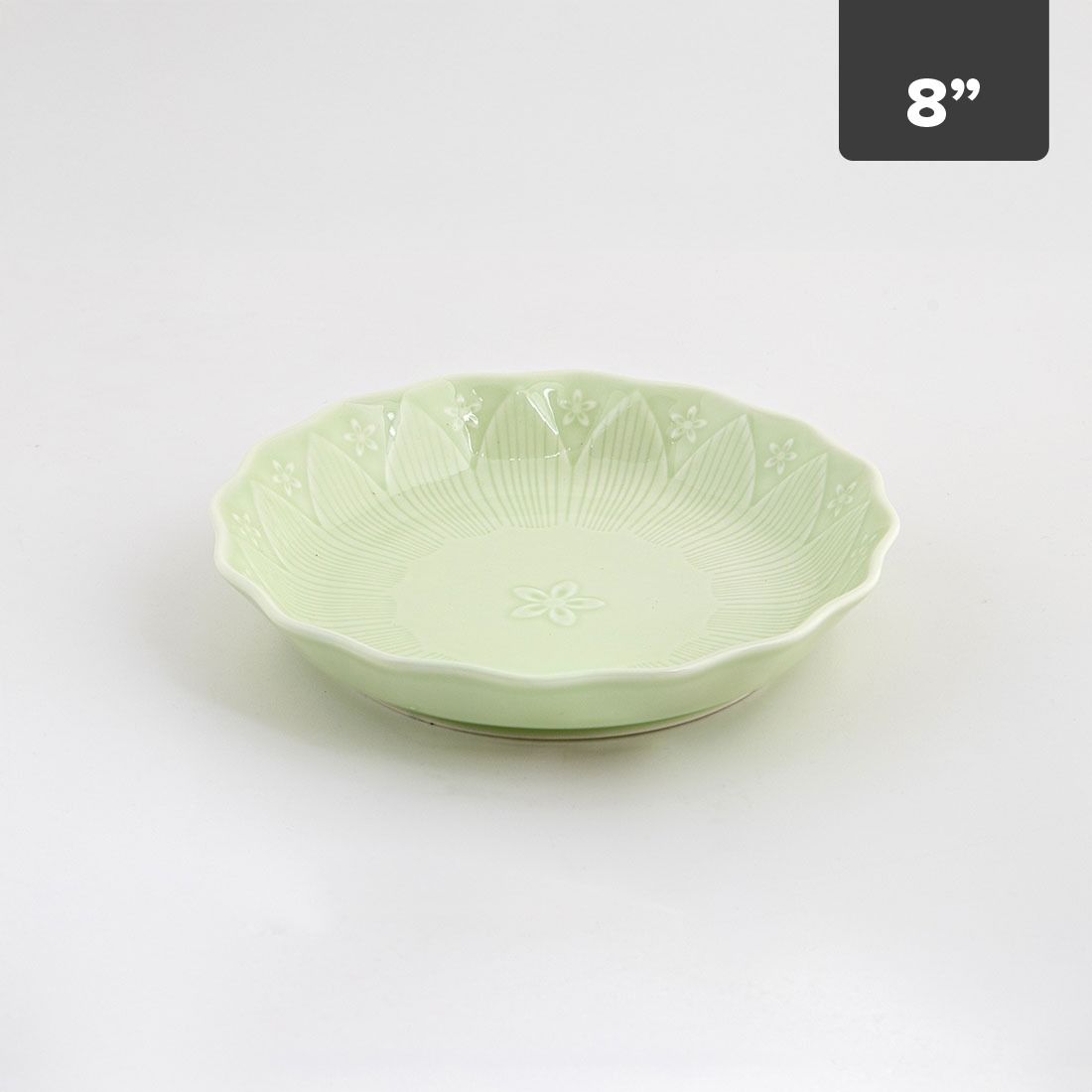 Plato Pequeño Porcelana 8in