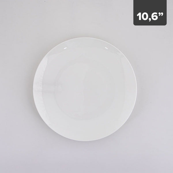 Plato Grande Porcelana New Bone 10.6in