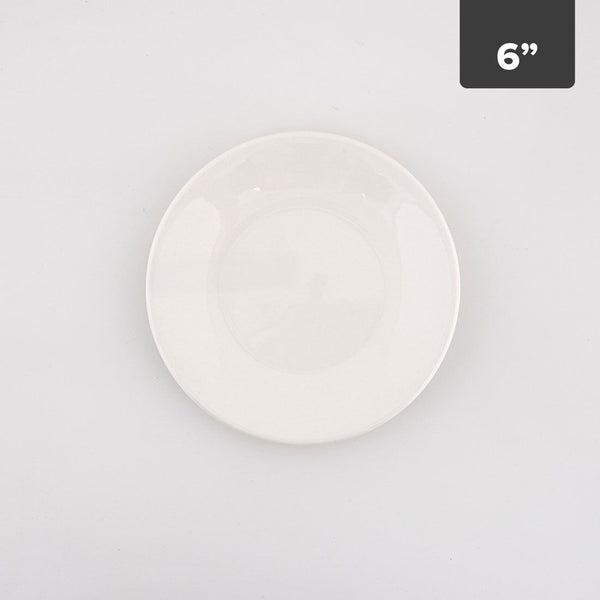 Plato Pequeño Porcelana 6in