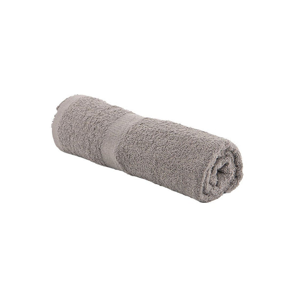 Toalla Baño Gris Algodón 68x135cm