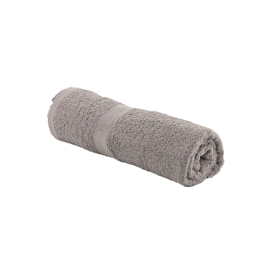 Toalla Baño Gris Algodón 68x135cm