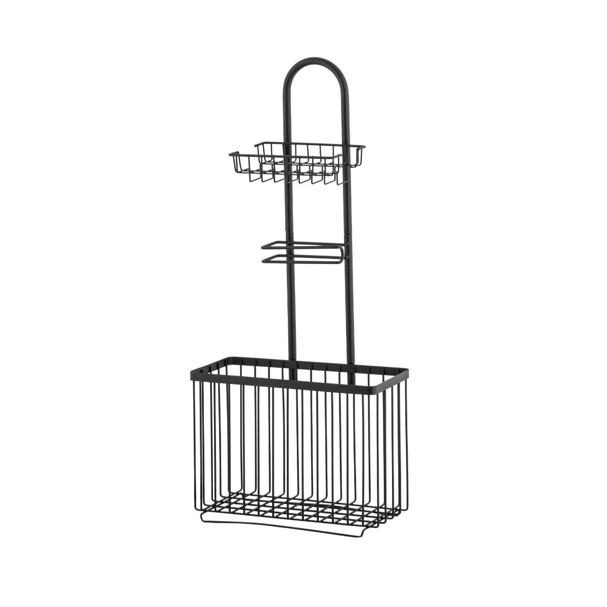 Organizador Baño Canasta Hierro 30x15.5x72cm
