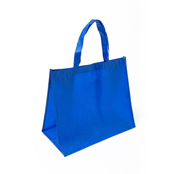 Bolsa Reutilizable Azul Tela No Tejida 40x35cm