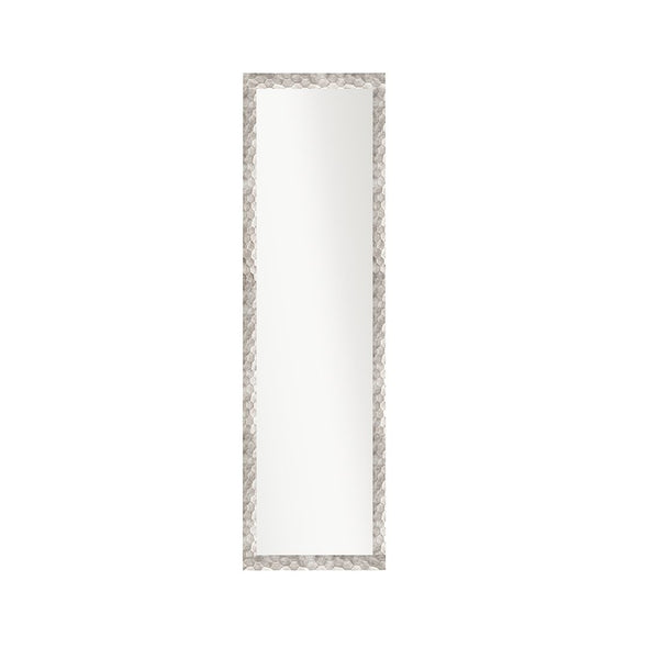 Espejo Colgar Borde Metálico Plástico Y Metal 30x120cm