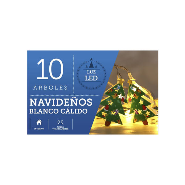 Luces Navidad 10 Árboles