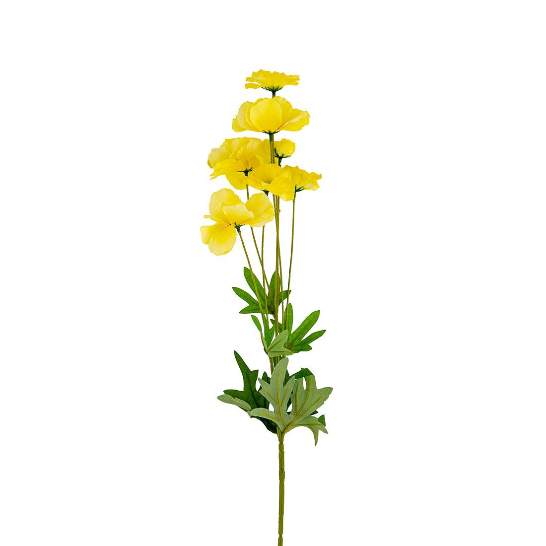 Peonia Flor Artificial Nylon Y Cable 78cm