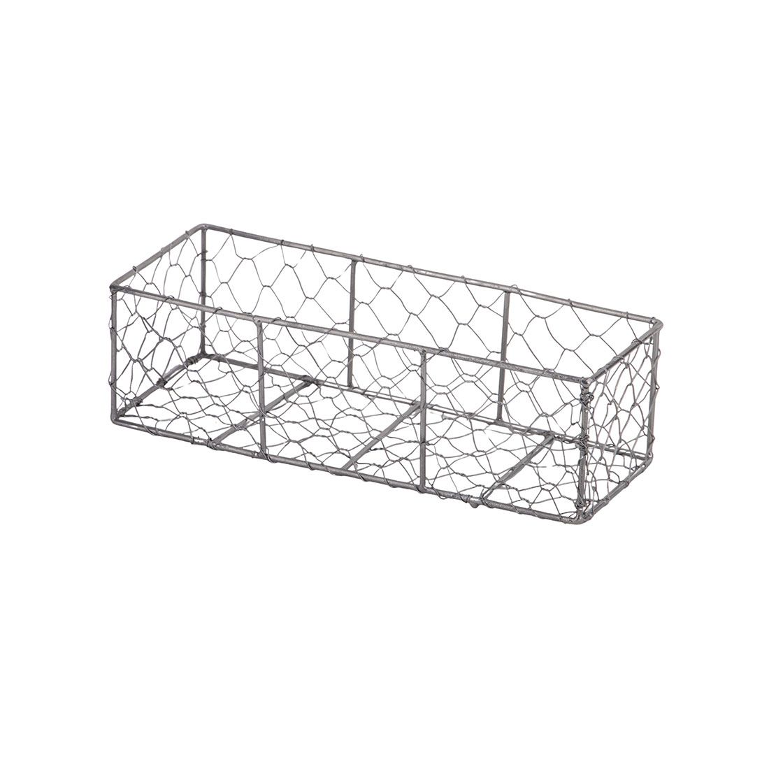 Canasta Decorativa Metal 29x11x8.5cm