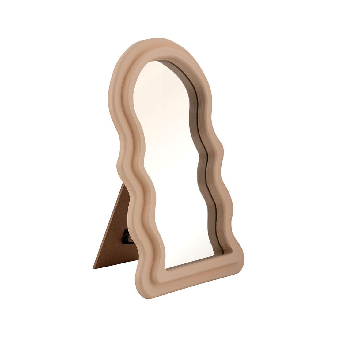 Espejo Decorativo Mdf Y Vidrio 16x2.1x25cm