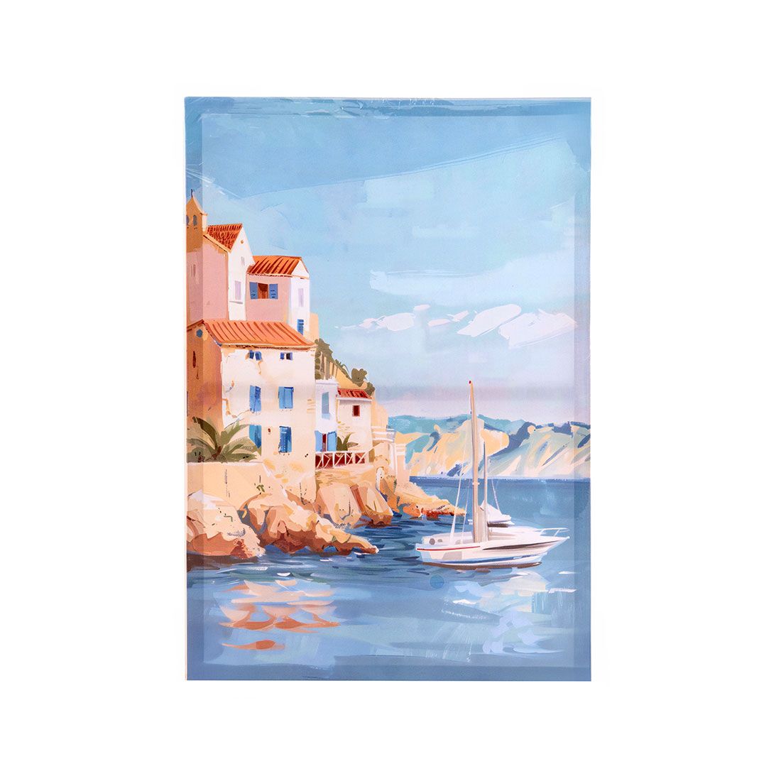 Cuadro Decorativo Paisaje Lienzo Madera 40x60x2.5cm