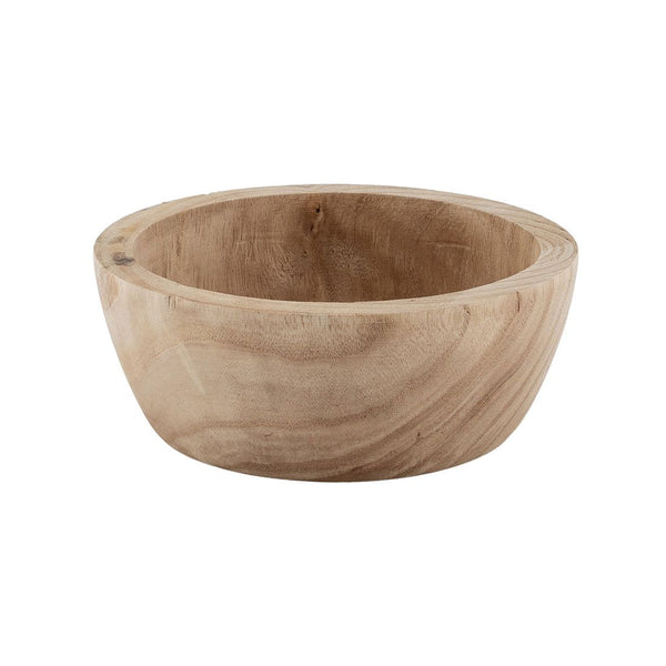 Bowl Natural Paulownia 23x23x9cm