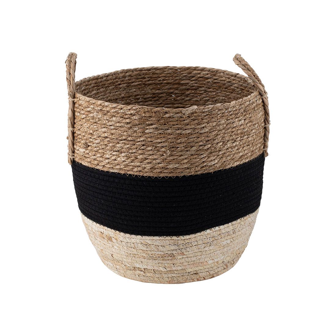 Canasta Decorativa Paja 30x33cm