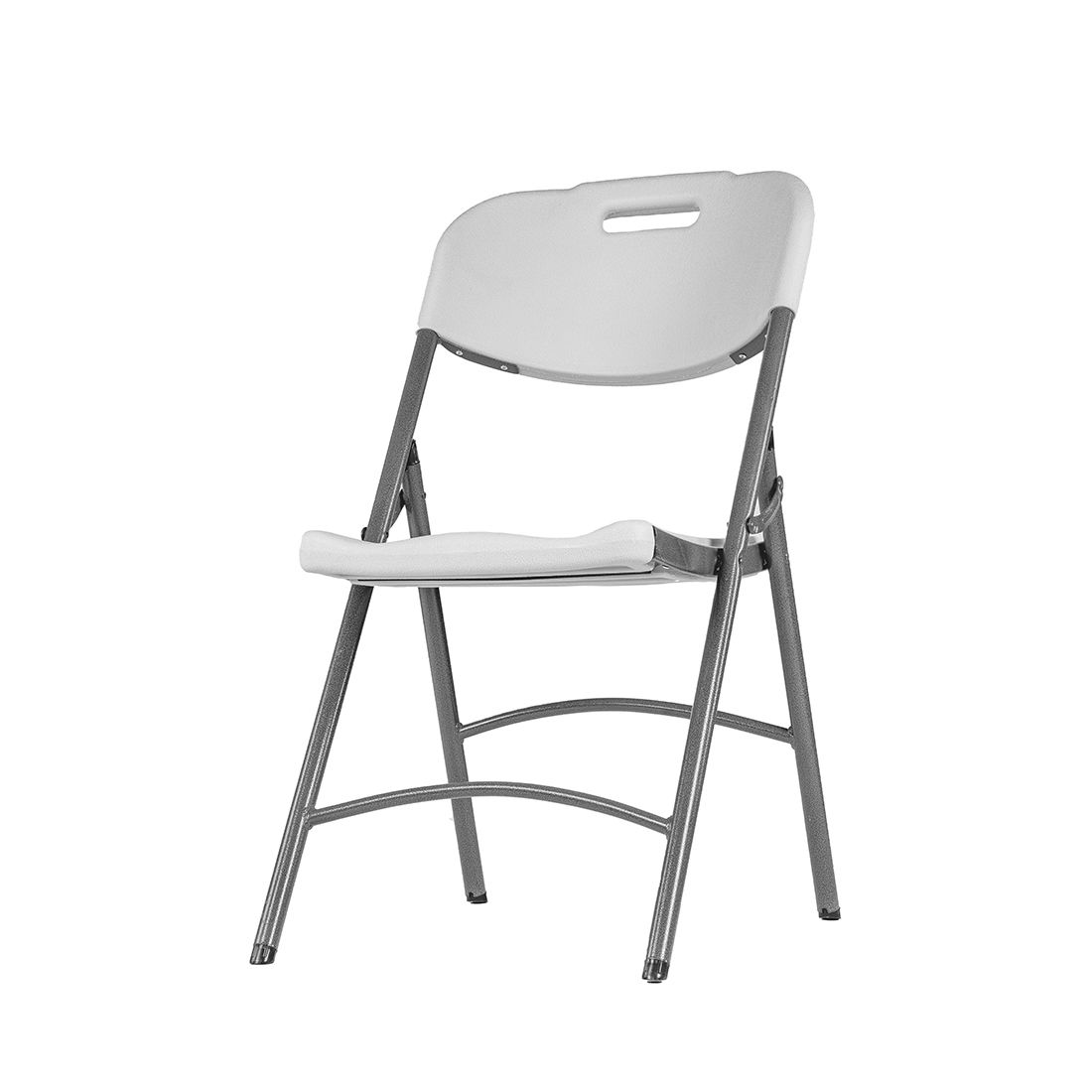 Silla Plegable Resina Estructura Metal 47x58x86cm