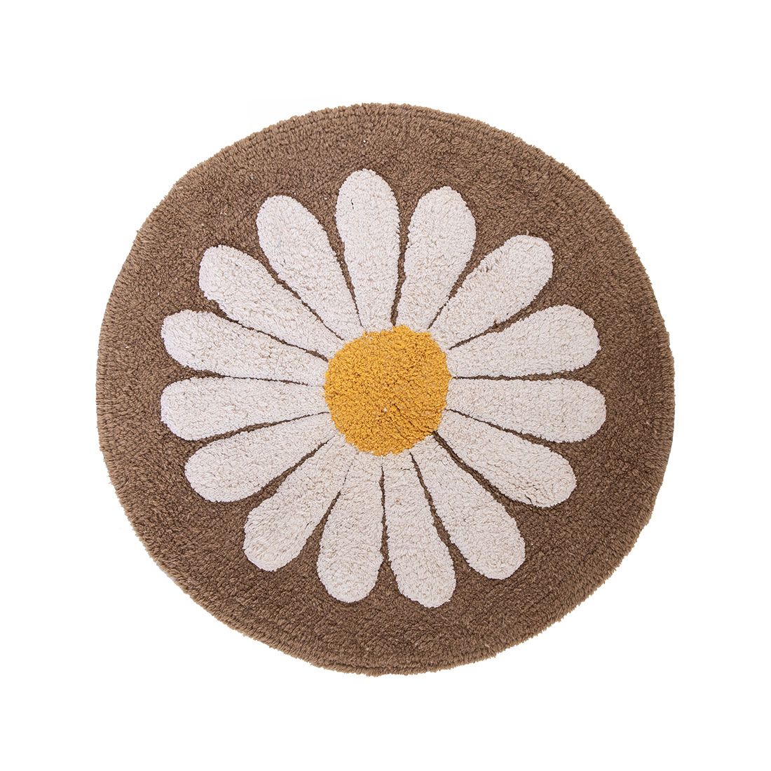 Alfombra Flor Algodón 60cm