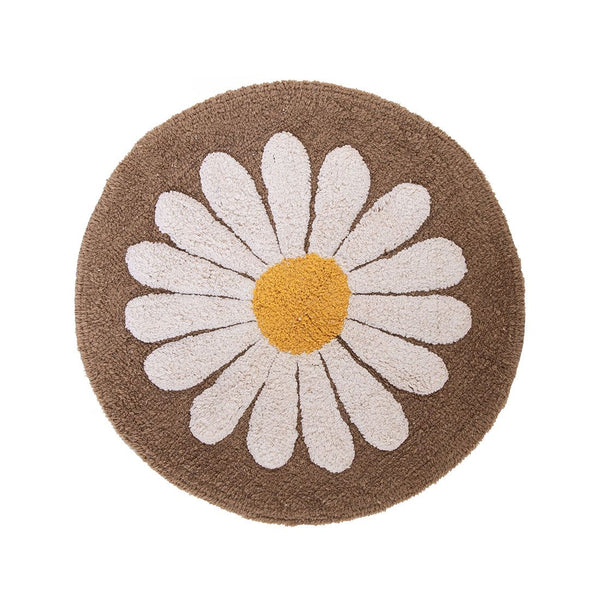 Alfombra Flor Algodón 60cm