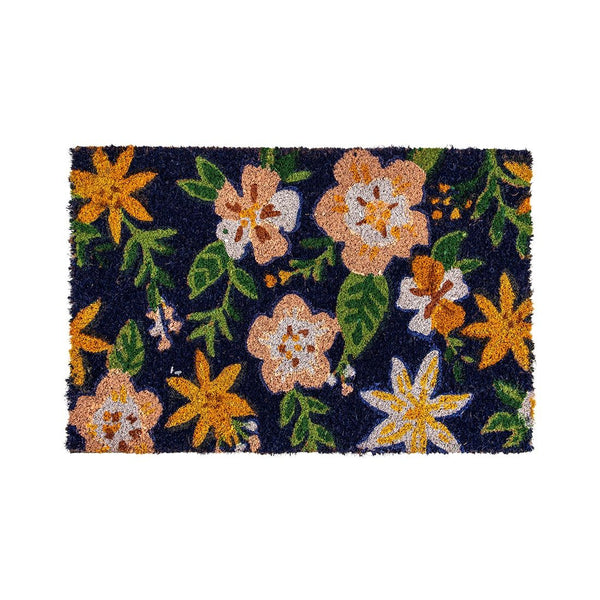 Alfombra Entrada Multicolor Fibra Coco Y Pvc 40x60cm