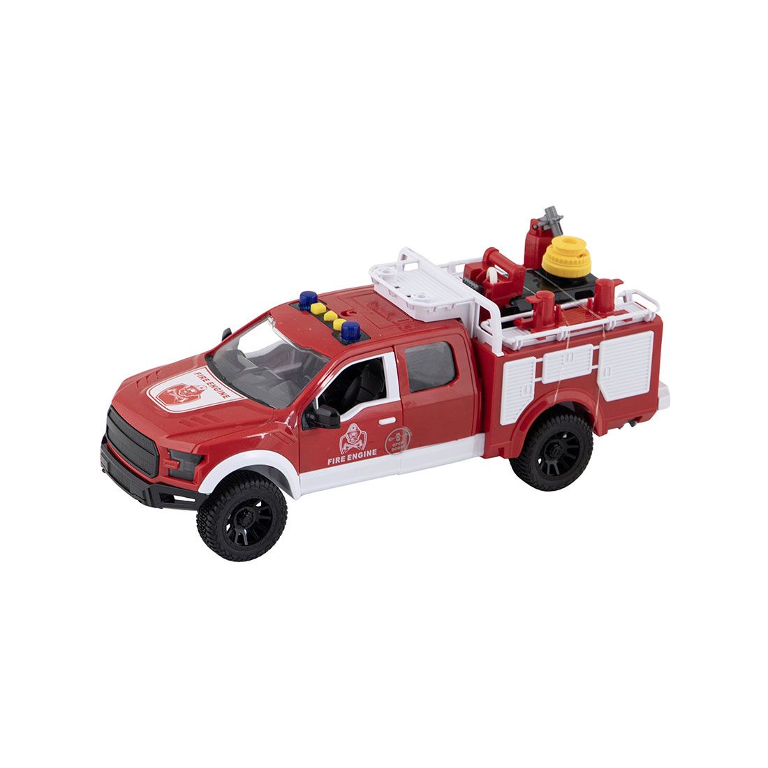 Pick Up Bomberos Música Y Luz Plástico 36x14x15cm