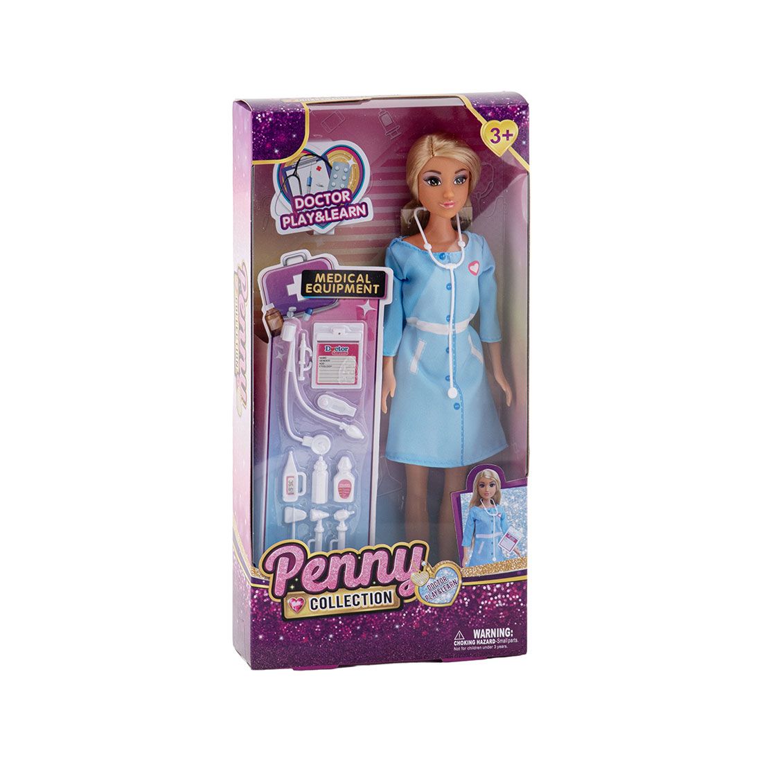 Muñeca Doctora Plástica 11pcs