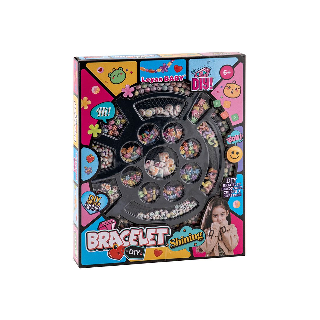 Set Bisutería Infantil Plástico 200pcs