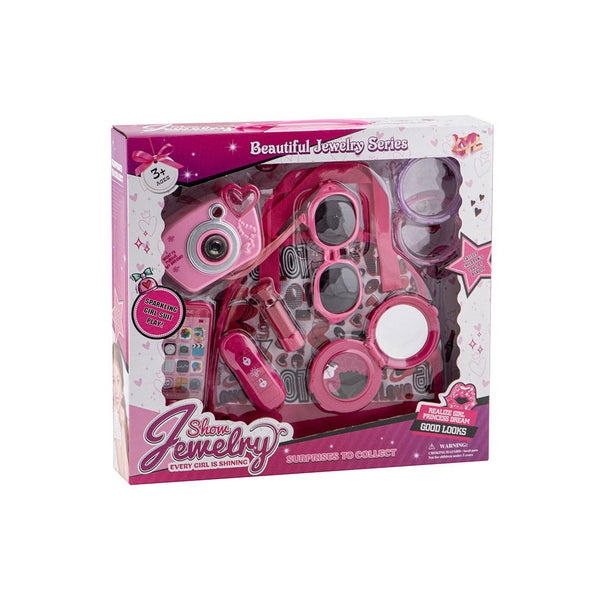 Set Belleza Infantil Plástico 9pcs