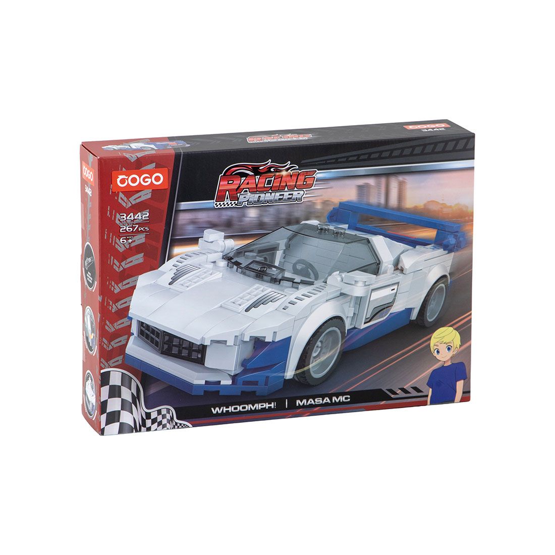 Carro Armable Plástico 267pcs