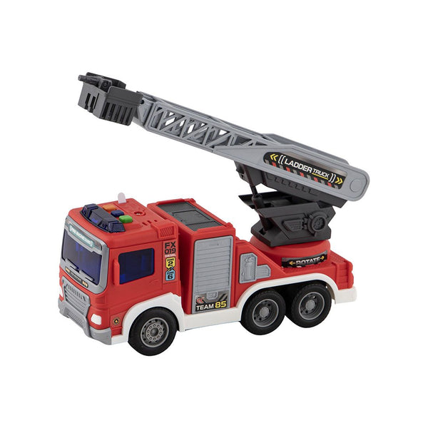 Camión Bomberos Sonido Y Luz Plástico