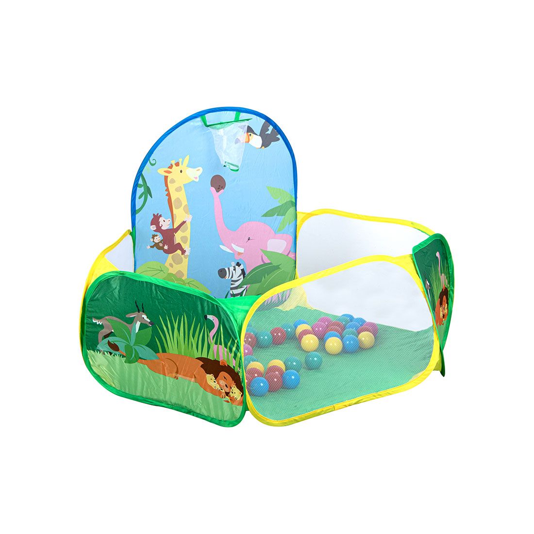 Piscina Con Bolas 128x128x80cm