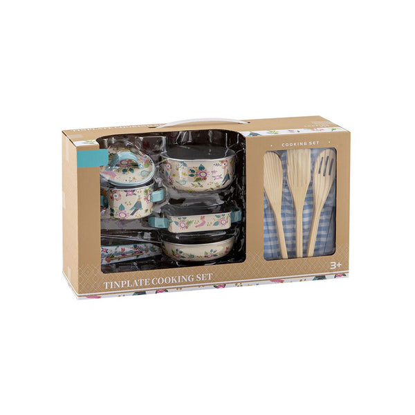 Juego Cocina Metal 9pcs