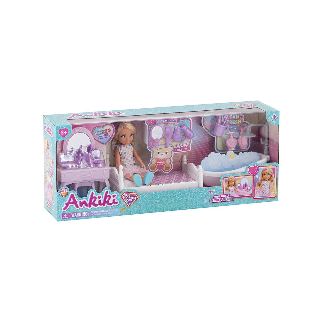 Muñeca Habitación Pvc 12.7cm