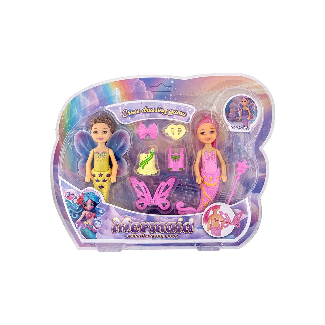 Muñeca Sirena Pvc