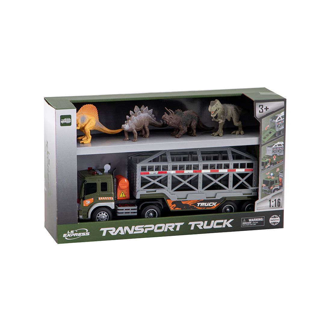 Tráiler Dinosaurios 38x10x16cm