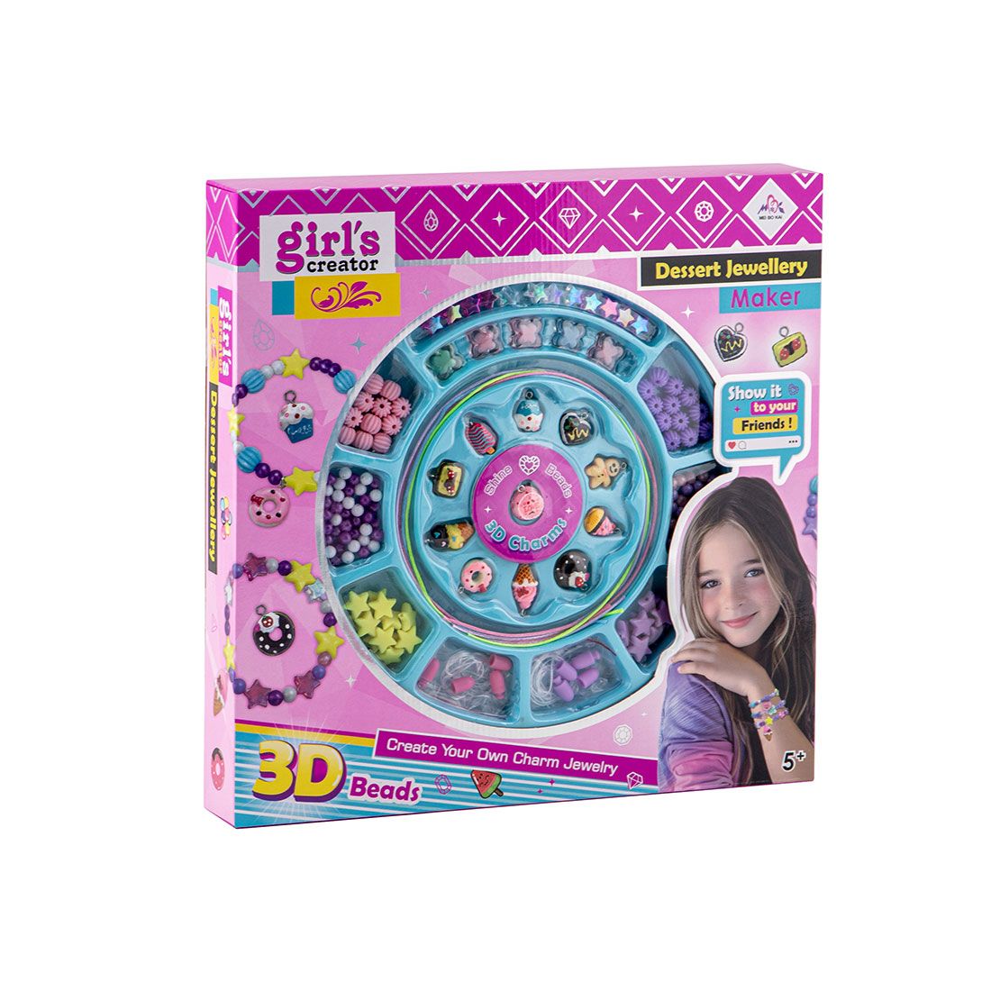 Set Bisutería Infantil 120pcs